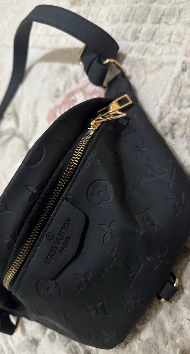 Siyah Deri Kadın Çapraz Askılı Çanta - Görsel 2