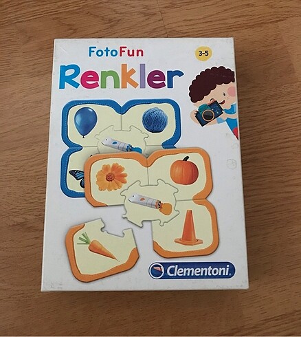 Clementoni Foto Fun Renkler Eğitici Oyun