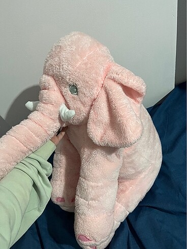  Beden Renk Peluş pembe fil