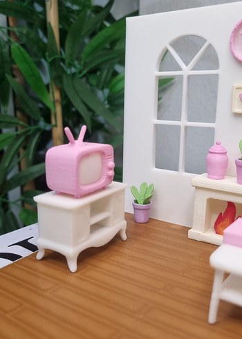 Mini Barbie Oturma Odası Seti - Görsel 4