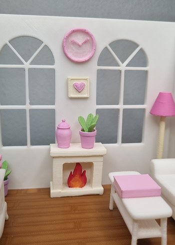 Mini Barbie Oturma Odası Seti - Görsel 5