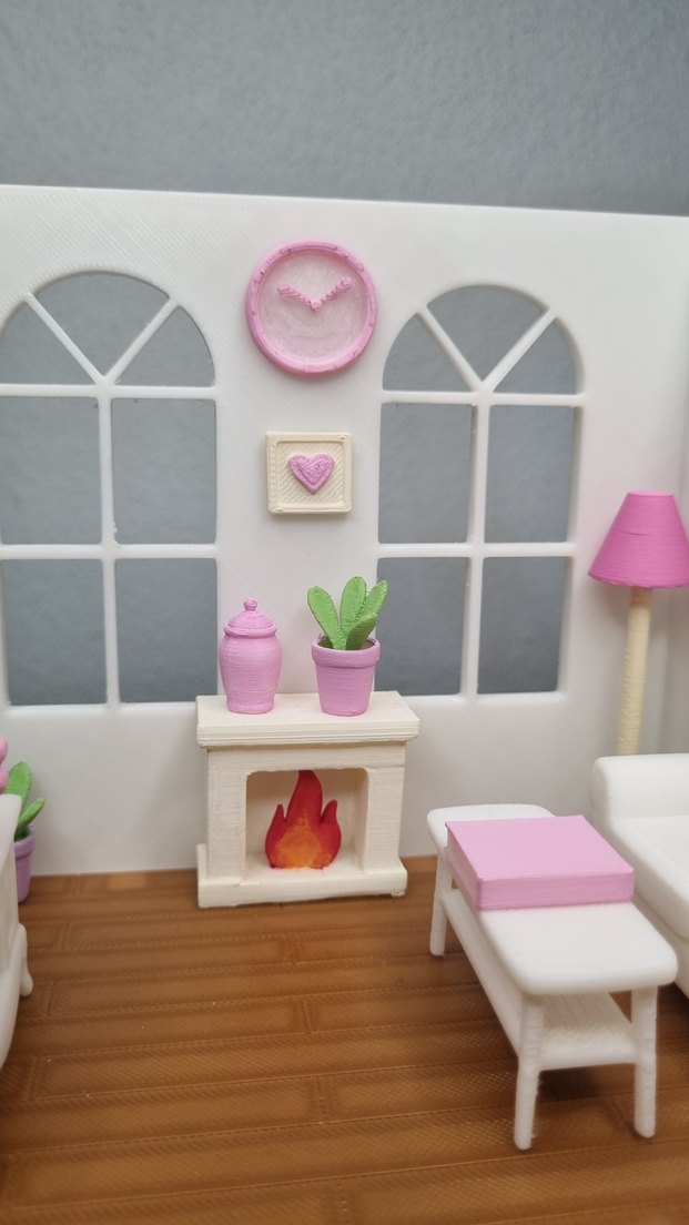 Mini Barbie Oturma Odası Seti - Görsel 5