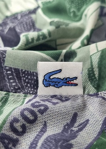 Lacoste Deniz Şortu Orjinal S Beden - Görsel 8