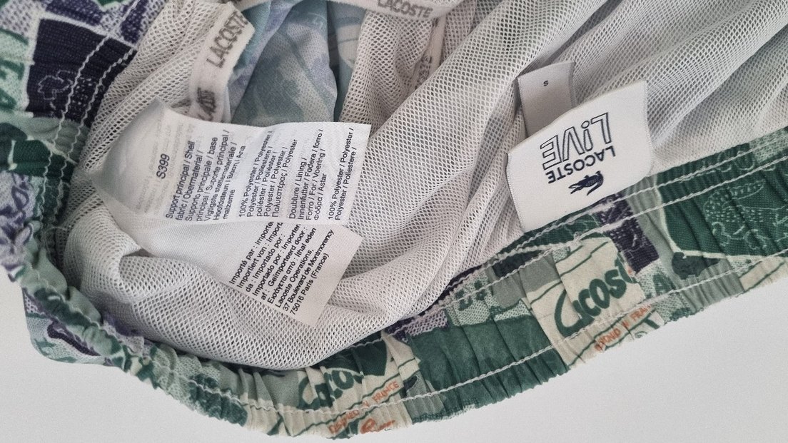 Lacoste Deniz Şortu Orjinal S Beden - Görsel 5