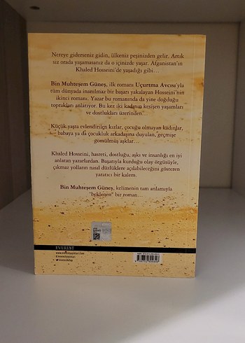  Beden Bin Muhteşem Güneş - Khaled Hosseini