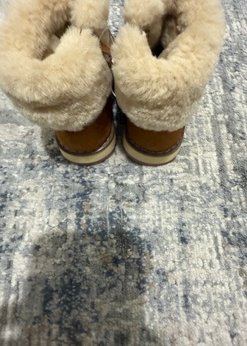 Çocuk Kahverengi Kürklü Bot - Görsel 2