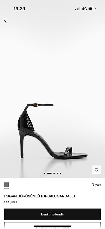 Mango Topuklu Ayakkabı - Görsel 5