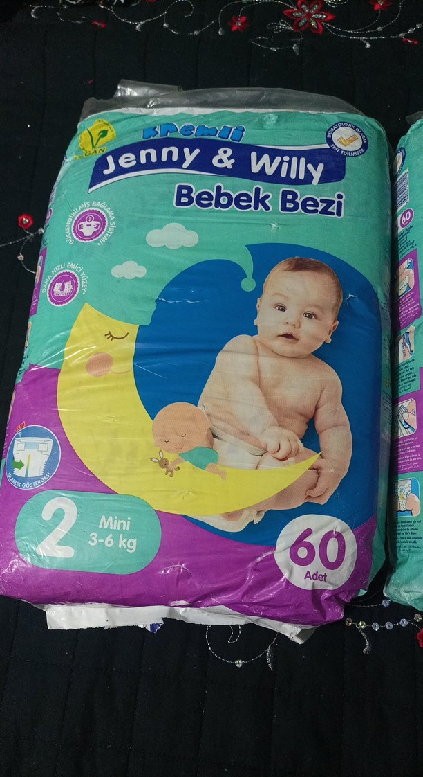 Jenny & Willy Mini Bebek Bezi 3-6 kg 60'lı - Görsel 2
