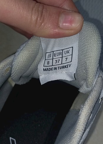 Gri Bağcıklı Kadın Spor Ayakkabı - Görsel 3