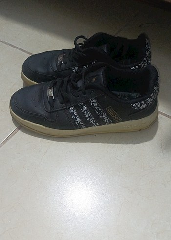 Siyah Yılan Desenli Günlük erkek Spor Ayakkabı - Görsel 2