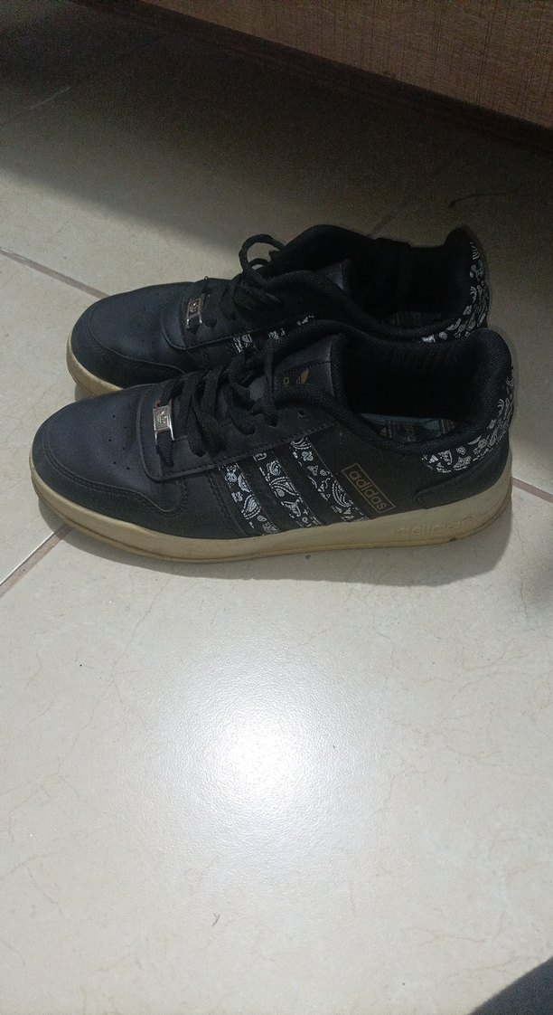 Siyah Yılan Desenli Günlük erkek Spor Ayakkabı - Görsel 2