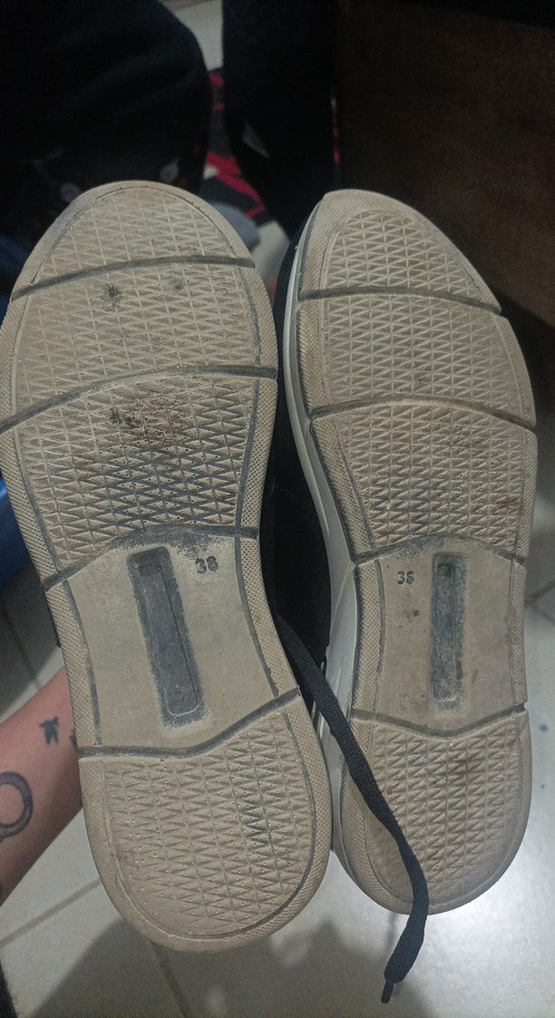 Siyah kadın Spor Ayakkabı Bağcığı - Görsel 3