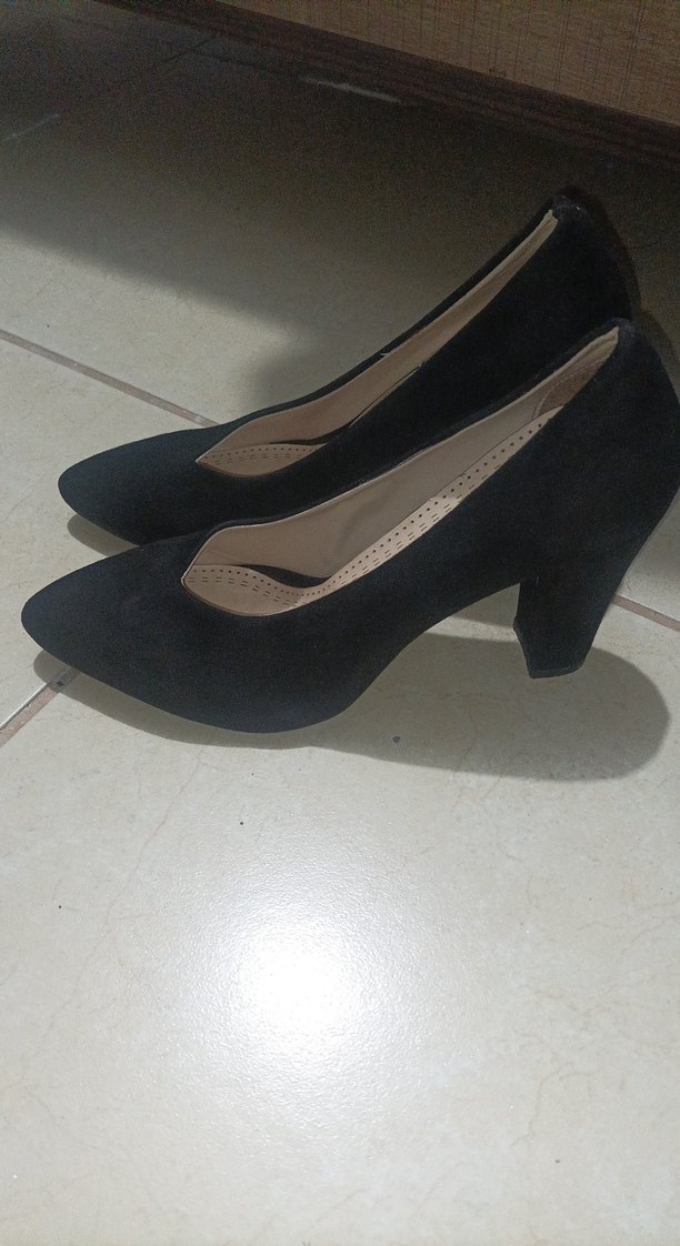 Florin Siyah Stiletto Kadın Ayakkabı - Görsel 2