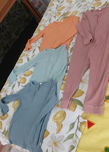 Pastel Renkli Örgü Bebek Kız Tulumları fıyat sorun - Görsel 13