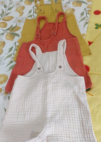 Pastel Renkli Örgü Bebek Kız Tulumları fıyat sorun - Görsel 5