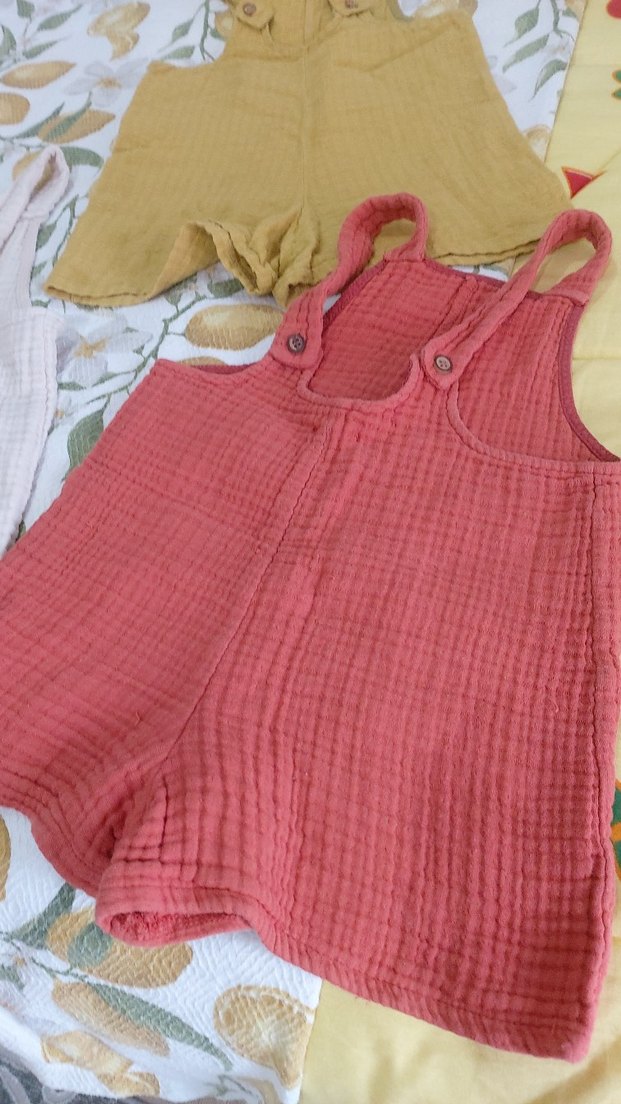 Pastel Renkli Örgü Bebek Kız Tulumları fıyat sorun - Görsel 2