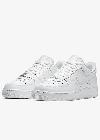 44 Beden beyaz Renk Nike Air Force 1 Unisex Günlük Spor Ayakkabı