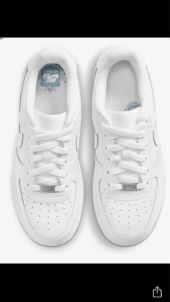 43 Beden beyaz Renk Orijinal Nike Air Force Beyaz
