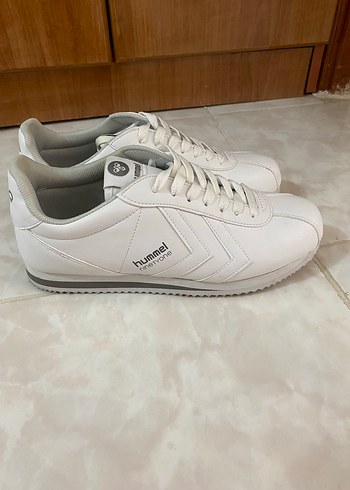 Hummel Beyaz Hummel Bağcıklı Spor Ayakkabı