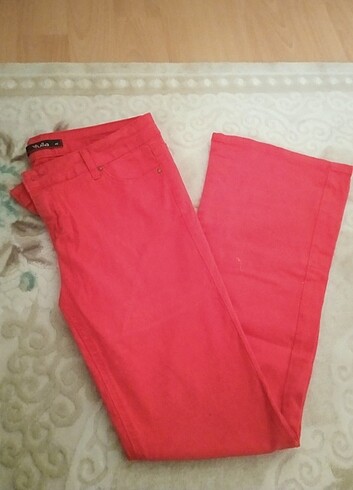 xl Beden kırmızı Renk Pantolon
