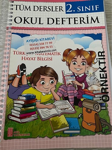 2. Sınıf Tüm Derslerler kitap
