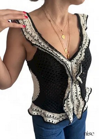Zara örme büstiyer