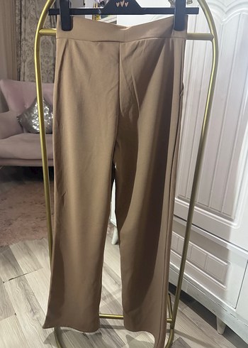 Bej pallazzo s beden esnek - Görsel 2
