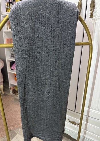 Gri triko takım - Görsel 3