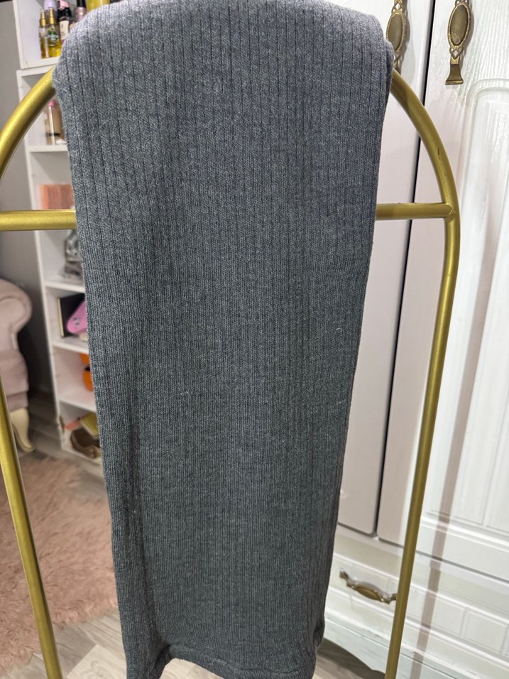 Gri triko takım - Görsel 3