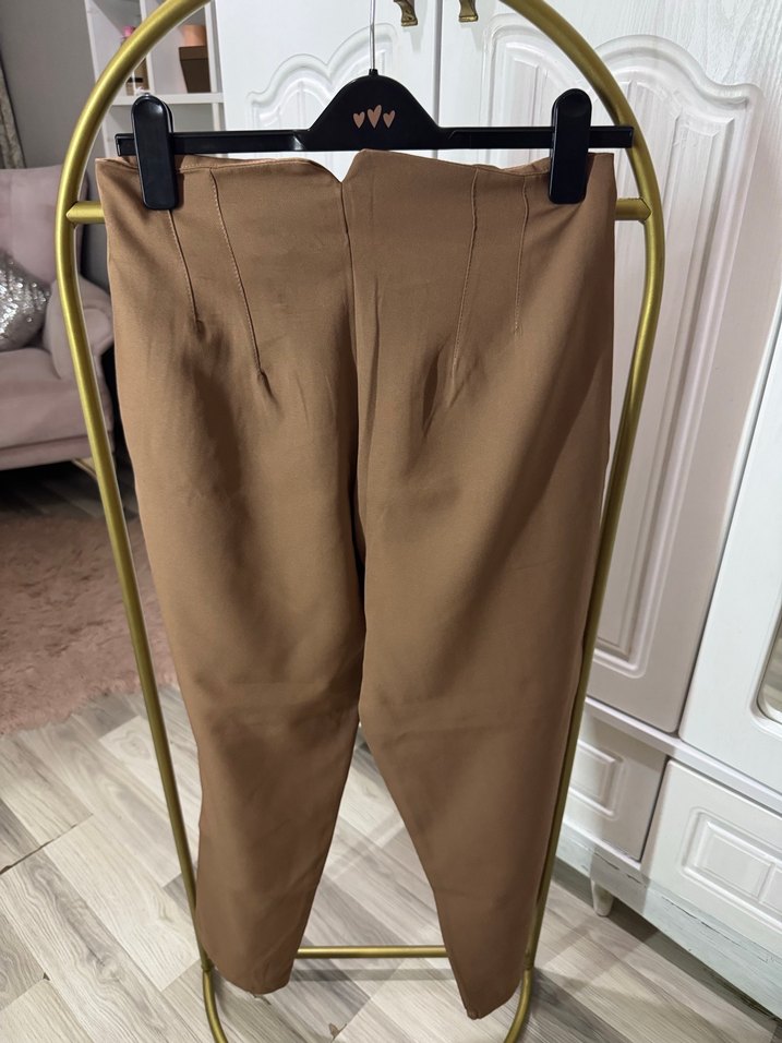 Bej havuç pantolon - Görsel 2