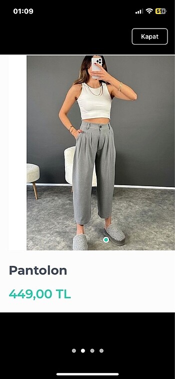 Gri pantolon