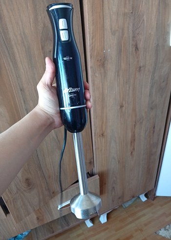 Siyah 1500W El Blenderı