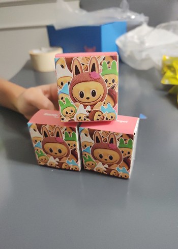 Renkli Mini Dekoratif Figürler Sony Angel Labubu serisi - Görsel 2