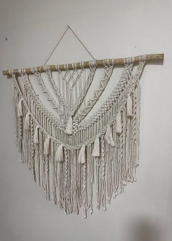 Bohem Makrome Duvar Dekoru - Görsel 2