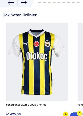 Fenerbahçe forması 