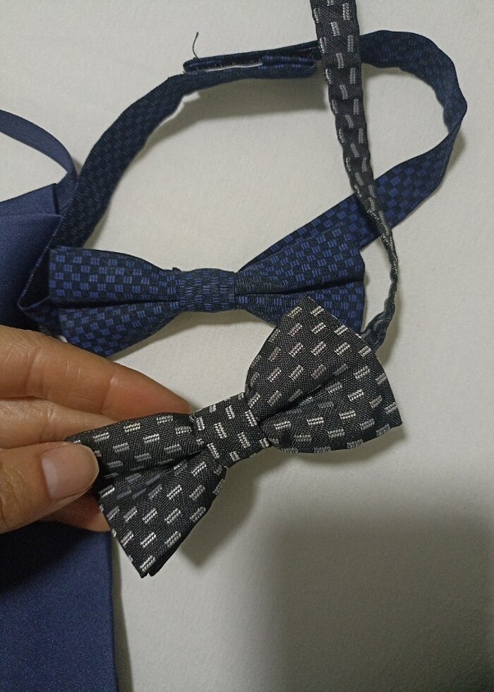 Erkek çocuk papyon kravat  - Görsel 3