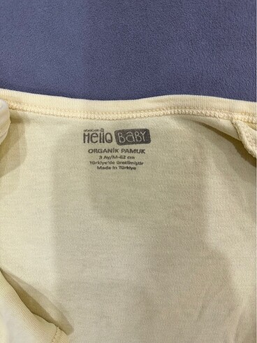 HelloBaby Unisex Üçlü anvelop alt üst patikli takım
