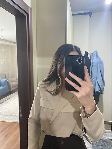 Trendyolmilla crop ceket