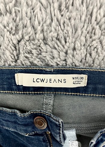 Düğmeli Mavi Kadın Kot Pantolon - Görsel 2