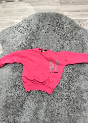 Diğer Kız Çocuk Pembe Renkli Sweatshirt