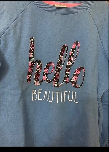m Beden Mavi sweat