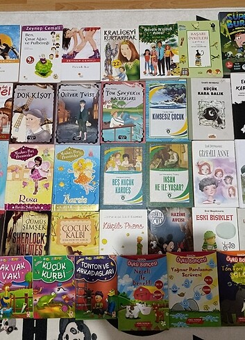 40-65 TL arası hikaye kitapları kapakları bile açılmamış olanlar