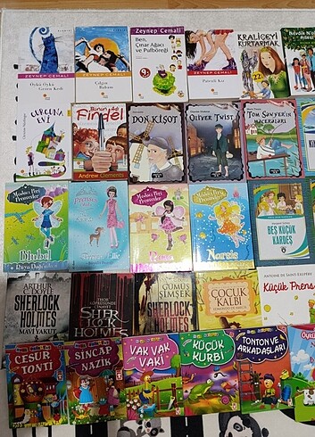 Beden 40-65 TL arası hikaye kitapları kapakları bile açılmamış olanlar