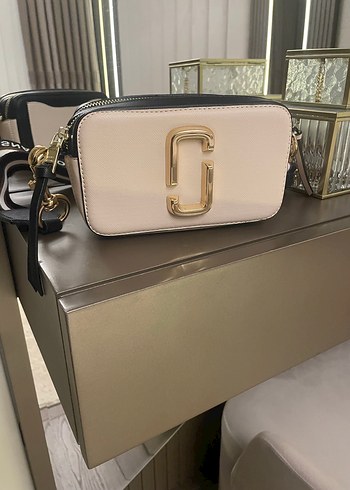 Marc Jacobs Sik Krem Capraz Canta