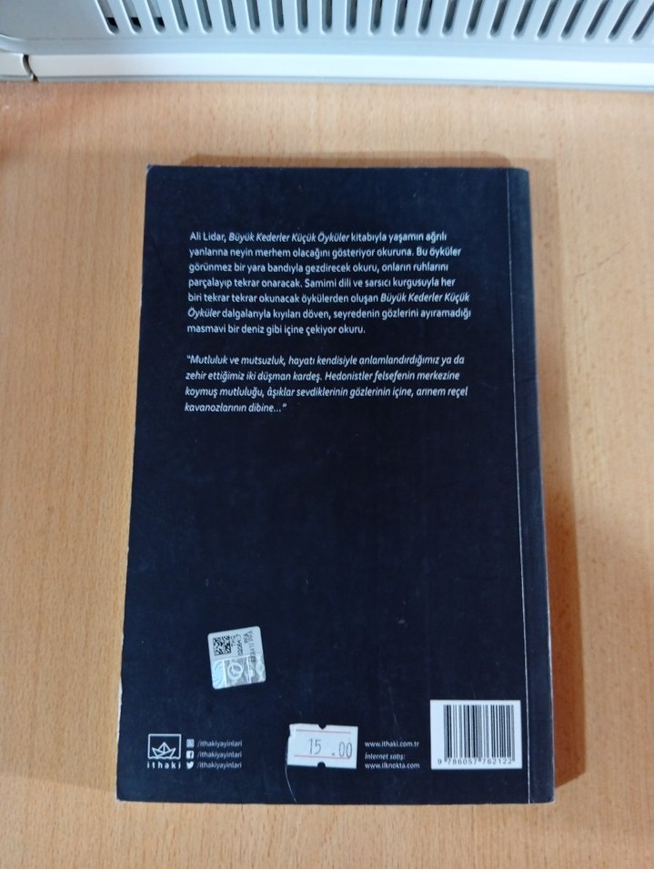 Büyük Kederler Küçük Öyküler - Ali Lidar - Görsel 2