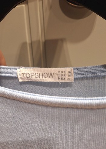 Bebe Mavisi Kolları Volanlı Bluz - Görsel 3