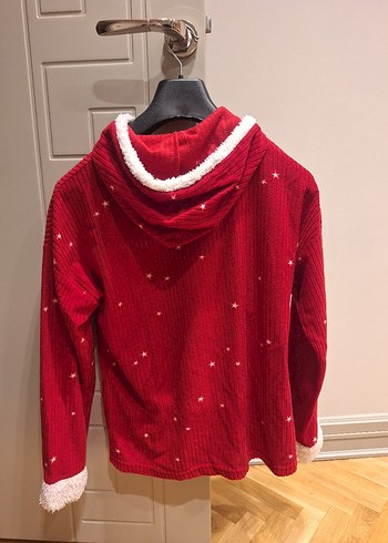 Polar Kapüşonlu Pijama Üstü - Görsel 2