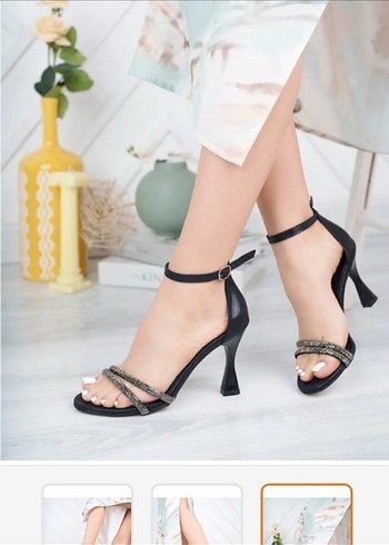 İnce Topuklu Ayakkabı - Görsel 2