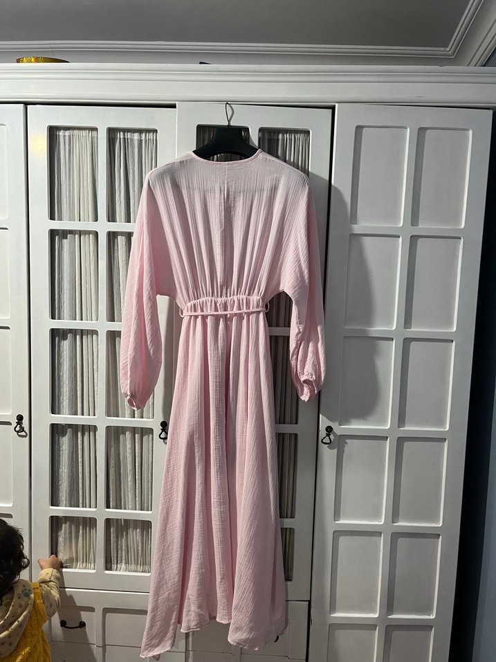 Müslin kadın elbise - Görsel 4