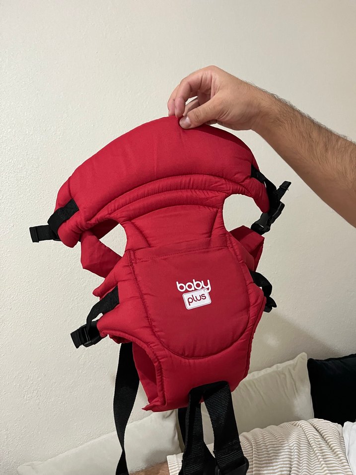 Kırmızı Bebek Taşıyıcı kanguru - Görsel 4